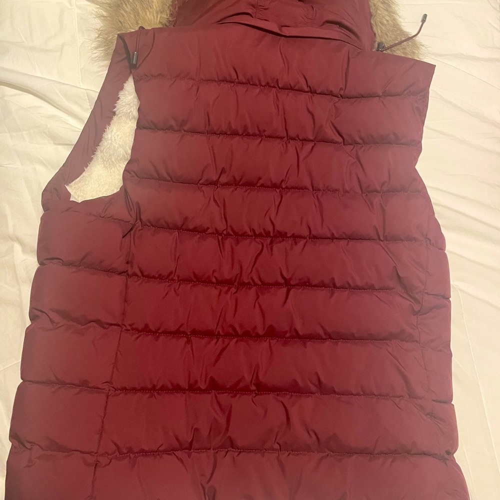 Wine color jacket
